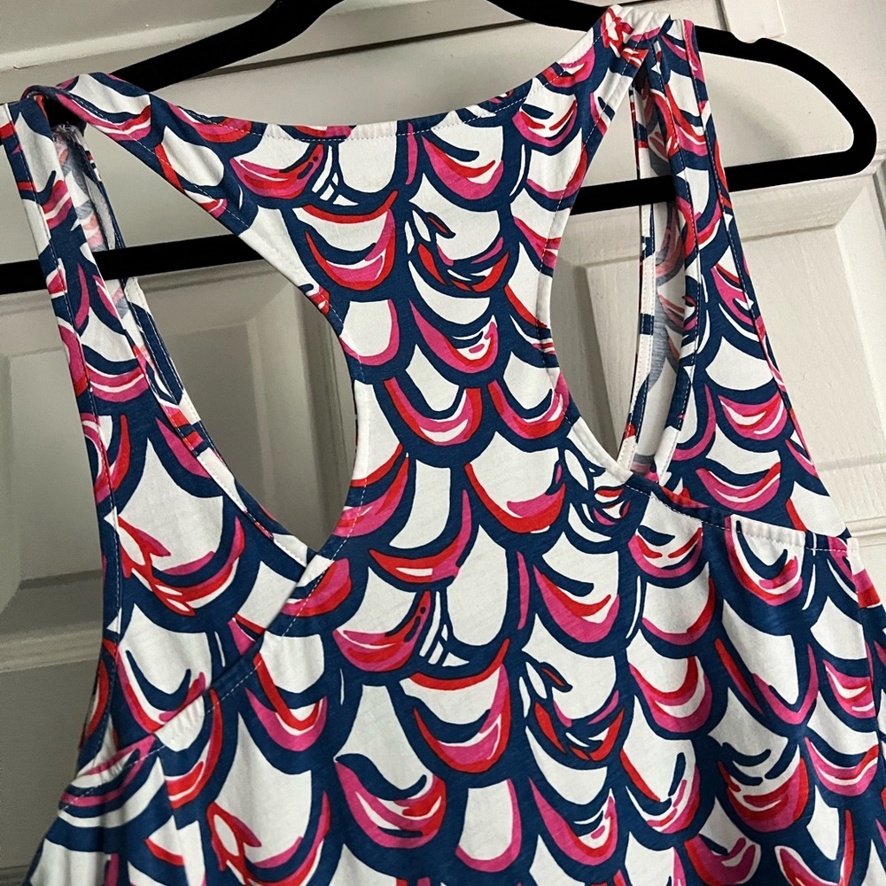 Womens Lilly Pulitzer tank style dress, size L